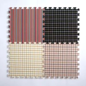 Wood Grain Puzzle Mat Foam Cotton and linen Play Splicing Thicken Soft Modern Floor Rug Living Room Crawling Carpet - Image 5
