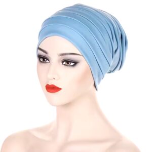 New wholesale multi-color floral de hijab malaysia coton turban silk scarf for muslim women islamic inner cap hijab - Image 5