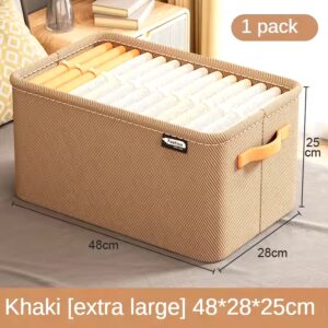 Storage Basket Thickened Steel Frame Storage Box Sundries Clothes Pants Home Dormitory Essential - Image 7