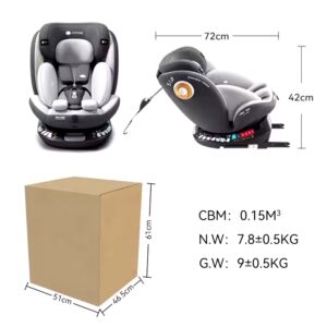Great Quality Portable Rotating 360 Group 0-12 Baby Car Seat Infant Car Seat With ISOFIX And LATCH - Image 6