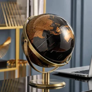 Modern rotating Globe of World for Globe decoration Universal world globe decoration Locations Educational Geography - Image 3