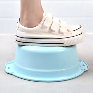 HOT Household wash basin thickened adult plastic pp tpr laundry two-ear baby foot Kitchen bath basin - Image 5