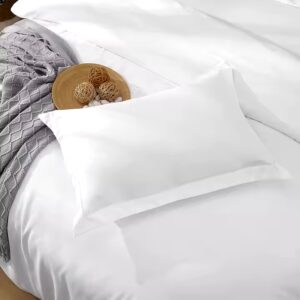 1cm 2cm 3cm customized stripe white stripe hotel bedding set stripe duvet cover set bed sheet for hotel and home - Image 7