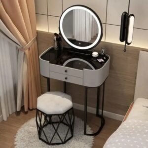 Nordic Advanced Dressing Table bedroom modern simple small-sized desk makeup table - Image 3
