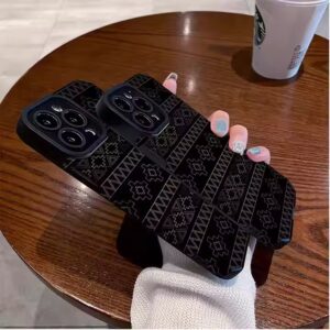 Multiple Styles Line Printing TPU Artificial Leather Mobile Phone Cover Case For Iphone 6 7 8 X Xr Xs 11 12 13 14 15 16 Pro Max - Image 7