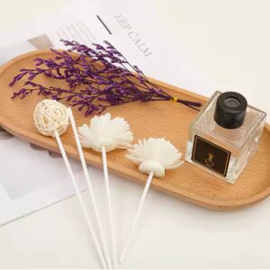 Home Decor Fragrance Dried Flower Air freshener 50ml Essential Oil Romantic Flower Reed Diffuser - Image 5