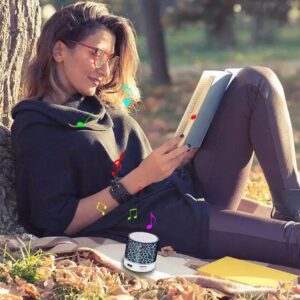 Mini Wireless BT Speaker Hands Free LED TF Card Slot Bass Speaker Portable Stereo MP3 Music Player - Image 6