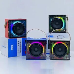 Outdoor Karaoke Small Mini Bluetooth Sound Karaoke Speaker With 2PCS Wireless Microphones - Image 4