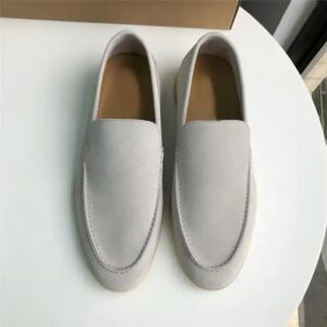 Luxury Designer High Quality Top Suede Cow Leather Casual Dress Shoes Flat Loafers For Men - Image 6