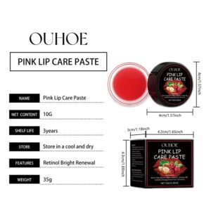 Spf 30 Pink Lip Balm Treatment With Shea Butter Camellia Vegan Repair Hydrating Anti-Cracking Brighten Remove Dark Lip Balms - Image 7