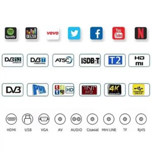 55 inch Smart Android LED TV Ultra HD 4K tv smart Television - Image 5