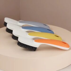 comfort grip nylon brush household cleaning scrub brush soft bristle laundry shoe stain brush - Image 7
