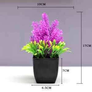Cross-border simulation green plants small potted plastic decorative flower bonsai home office desktop creative ornaments - Image 4