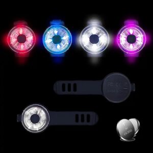 Waterproof Pet Lanyard Safety Warning Light Clip On Harness Leash Collar LED Dog Light - Image 3