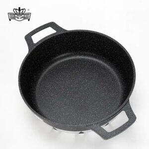 10 pcs large size die cast aluminum non-stick cooking pots kitchen pot set cooking pot set non-stick cookware granite - Image 7