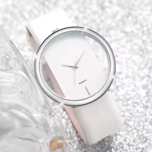 Simple fashion atmosphere transparent hollow neutral big brand watch - Image 4