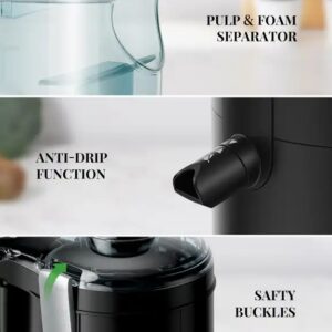 Juicing Electric Power Juicer Whole Veggies & Fruits Juice Extractor Maker Squeezer Fruit Machine - Image 7