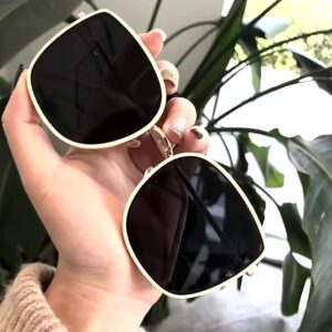 New large frame sun glasses for women high quality luxury women sunglasses outdoor sun protection shading women's glasses - Image 6