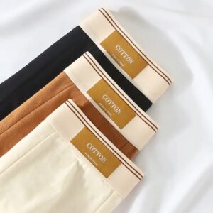 Cotton striped mid waist cotton boxers for men seamless loose men's square corner pants men boxers cotton - Image 6