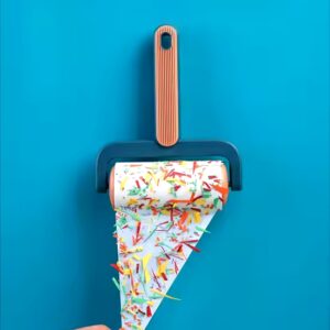 Reusable Hair Sticking Device Rollers Washable Removal Cleaner Drum Cover Cloth Lint Roller - Image 3