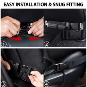 High Quality Car Backseat Organizer Car Organizers With Touch Screen Tablet - Image 6