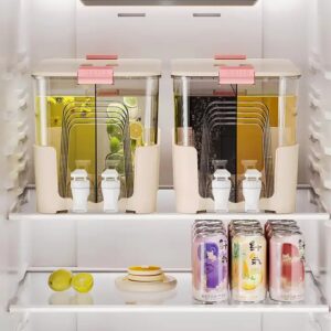 2024 Summer Large capacity Kitchen beverage storage container water kettle Drink Dispenser for Fridge - Image 6