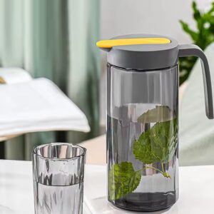 Houseware colorful drinkware 1000ML jugs with 4pcs 200ML water cup pitcher glass Water Pot set - Image 3