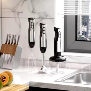 multifunctional variable two speeds mixer high speed electric immersion blender stick stainless steel hand blender set - Image 3