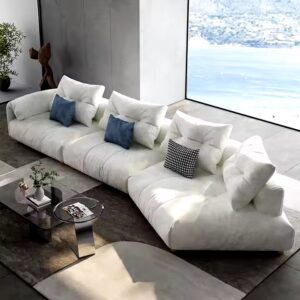 Master design l shape sofa set designs couch bed sofa chaise sofa - Image 1