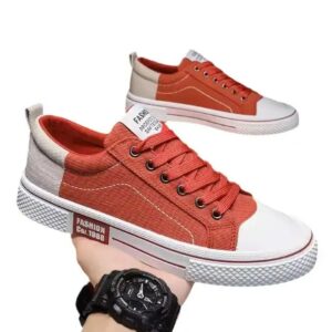 en's Sports breathable fashion non-slip board shoes trend comfortable lace-up casual shoes - Image 6