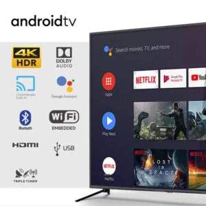 55 inch Smart Android LED TV Ultra HD 4K tv smart Television - Image 4