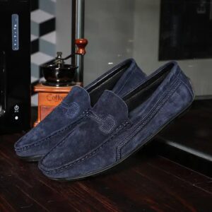Loafers dress shoes pigskin men loafer shoes leather casual genuine men's causal shoes - Image 4