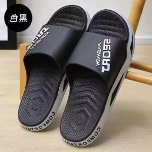 024 new trend men's outer wear home sandals bathroom non-slip thick bottom wear-resistant men's slippers - Image 7