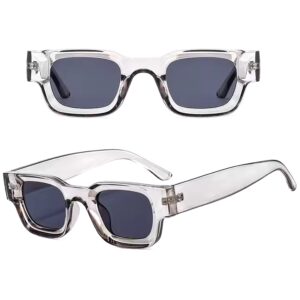 DL Glasses Retro Small Square Sun glasses men - Image 6