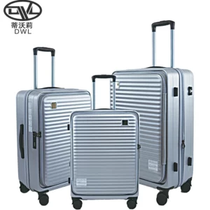 Expandable Luggage Set TSA-Approved Suitcase Versatile 20/24/28 inch check-in Luggage With Front Open Pocket - Image 3