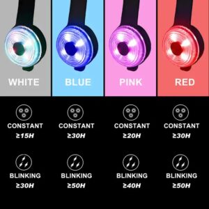 Waterproof Pet Lanyard Safety Warning Light Clip On Harness Leash Collar LED Dog Light - Image 4