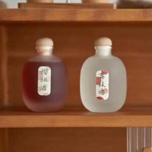 Gin Rum Storage Bottle Juice Whiskey Frosted Clear Glass 250ML 500ML Beer Bottle Beverage Cork 750ml Beer Bottles with Screw Cap - Image 5