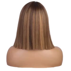 Bobhaircut Hair Tail Style Wig Women's Short Hair Mid-length Synthetic Wigs Lace Wigs for European American - Image 5
