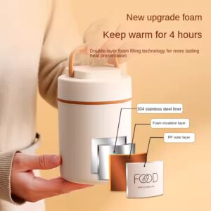 Mini Porridge Stainless Steel Breakfast Cup Insulation Portable Small Insulated Barrel Soup Box Soup Pot Coffee Bento Box - Image 5