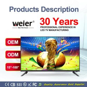 Weier 85 inch tv android smart television 4K smart tv led smart tv FHD televisions - Image 2