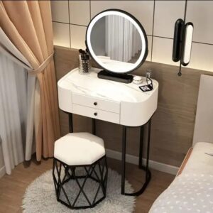 Nordic Advanced Dressing Table bedroom modern simple small-sized desk makeup table - Image 4