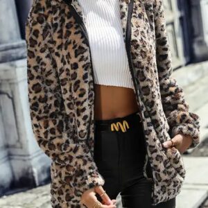 Wholesale Streetwear Winter Collection Fashion Women American High Quality Loose Jacket Cardigan Fur Coats - Image 3