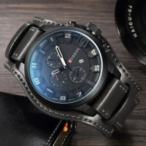 Casual Top Brand Luxury Mens Watches Date Sport Clock Leather Strap Quartz Business Men Watch For Men - Image 6