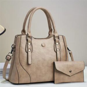 wholesale luxury leather fashion quilted leather tote bags set women's large capacity women's shoulder bags 2024 - Image 6