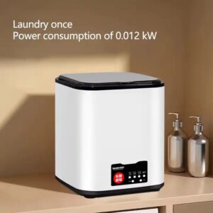 Efficient Adult Clothes Cleaner: Portable Washer Spin Dryer Mini Washing Machine Combo - Image 7