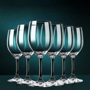 Hot Selling Long Stem Goblets Creative Crystal Champagne Glass Cups Slanted Red Wine Glasses - Image 6