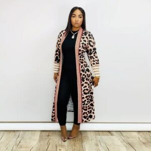 Fall Winter Clothes Cashmere Duster Maxi Long Women Cardigan - Image 3
