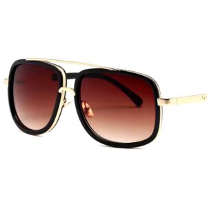 2024 New High Quality Designer Design Custom Double Beam Unisex Polarized Sunglasses - Image 4