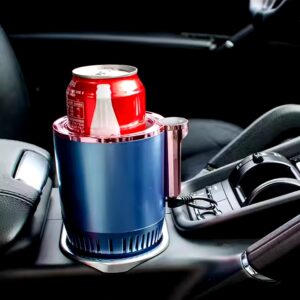 Auto Cooling and Heating Cup Holder, 2-in-1 Portable Smart Car Cup Drinks Holder for Water Coffee Milk with Display Temperature - Image 4