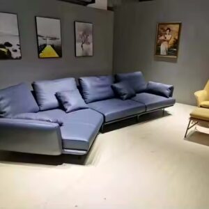 Hot sale living room sofa home furniture Modern fabric corner sofa - Image 3